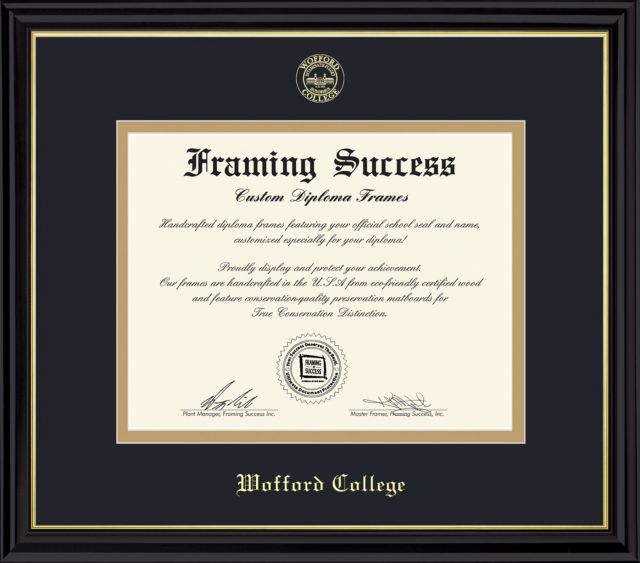 Wofford College Coronado Diploma Frame -ONLINE ONLY