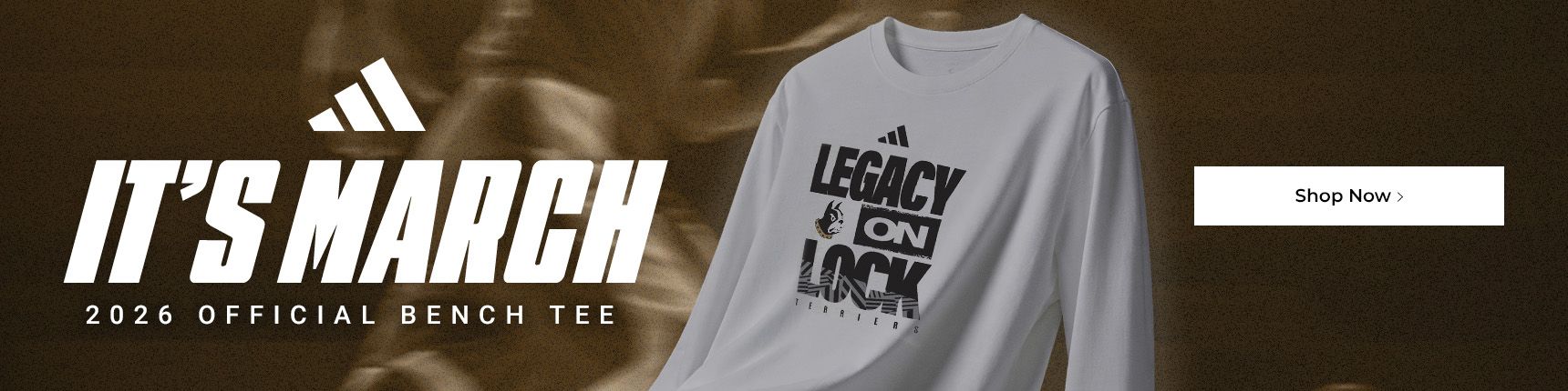 It's March. 2026 official bench tee.
