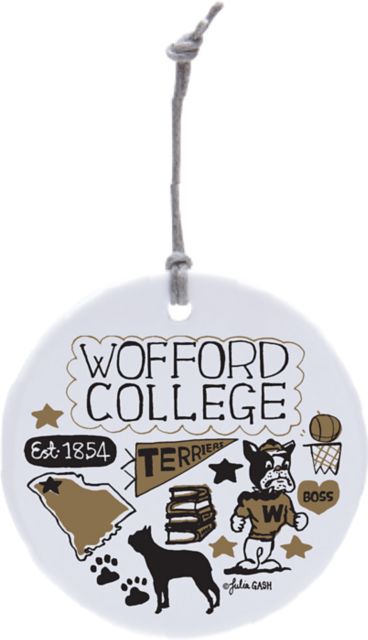 Wofford College Ornament