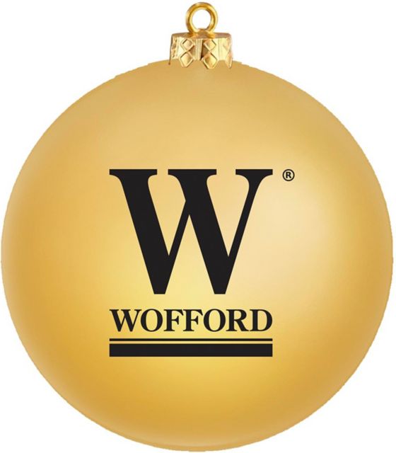 Wofford College Shatterproof Round Ornament