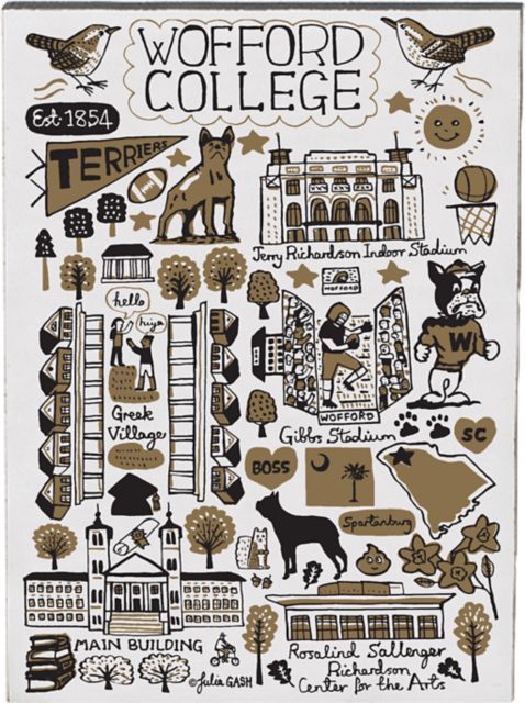 Wofford College Jumbo Magnet