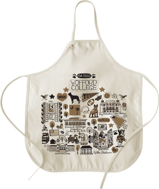 Wofford College Canvas Apron