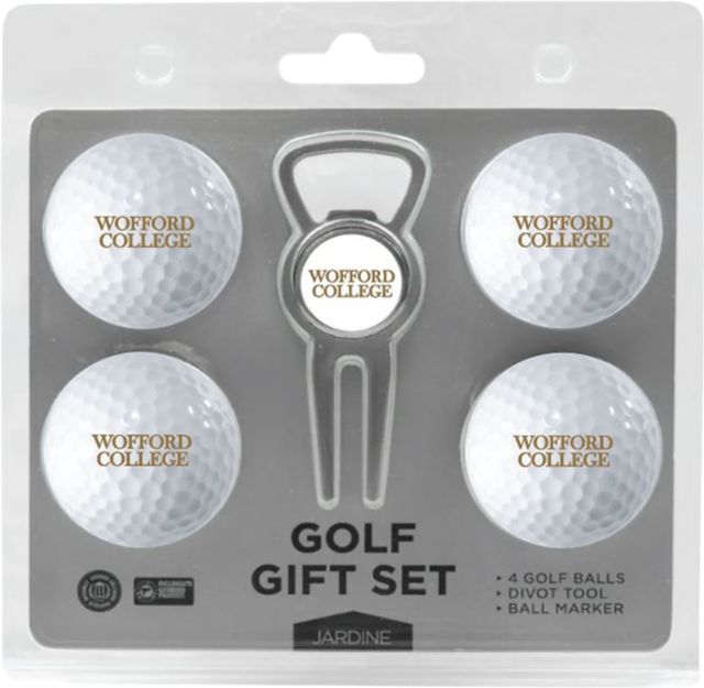 Wofford College 4 pack Ball Set With Pivot Tool