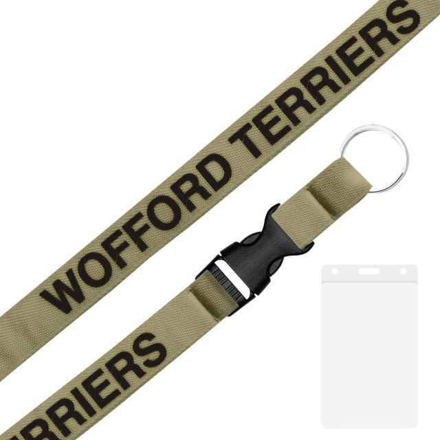Wofford College .75" Terriers Lanyard