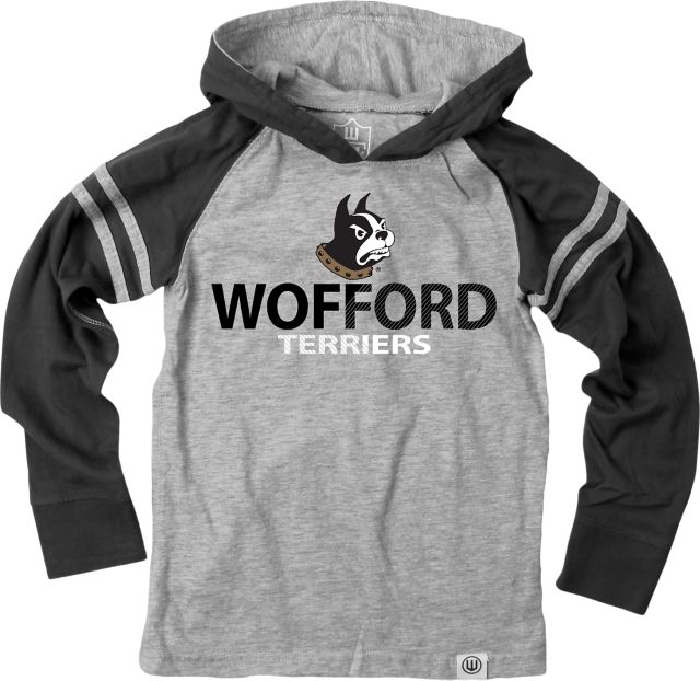Wofford College Youth Boy's Hooded Long Sleeve T-Shirt