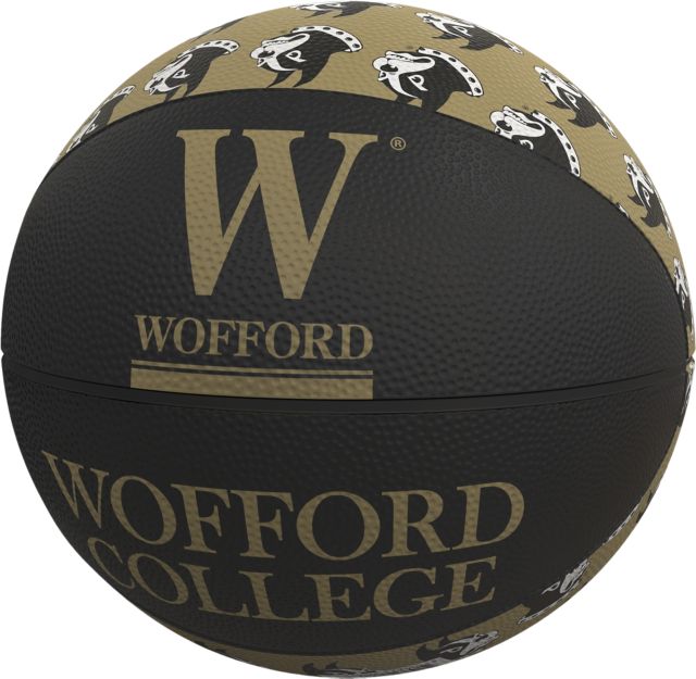 Wofford College Mini Rubber Basketball