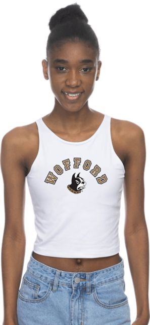 Wofford College Women's Cropped Tank Top