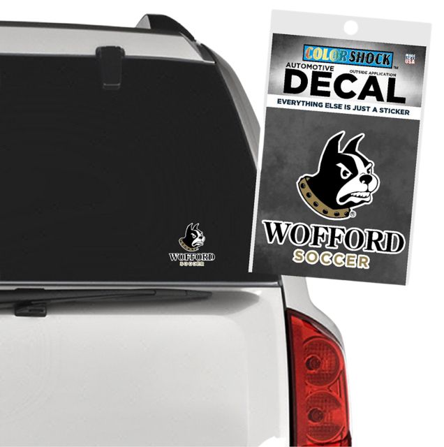 Wofford College Soccer Decal