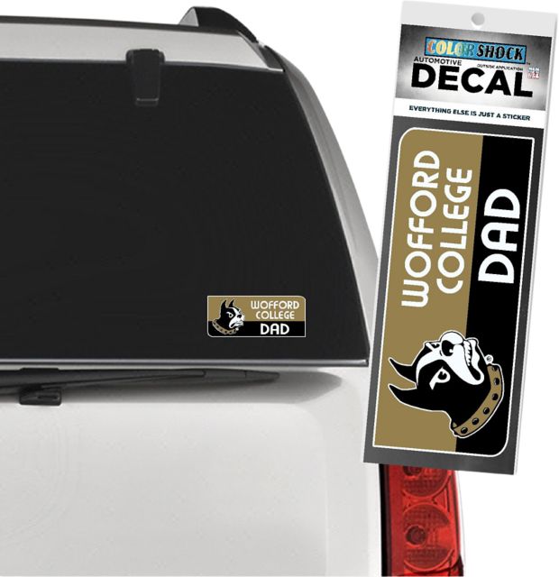 Wofford College Terriers Dad Decal
