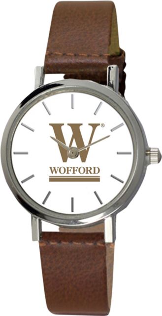 Wofford College 28 mm Ladies Leather Watch