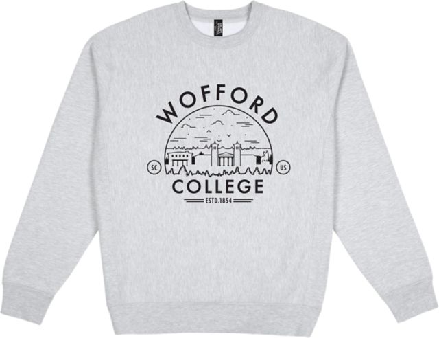 Wofford College Premium Heavyweight Pullover Fleece Crewneck - ONLINE ONLY