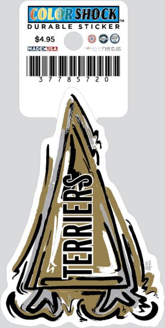 Wofford College Terriers Durable Sticker