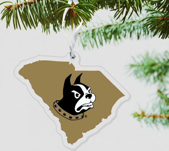 Wofford College Terriers 3"x4" Ornament