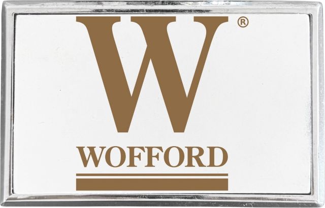 Wofford College Rectangle Adhesive Emblem
