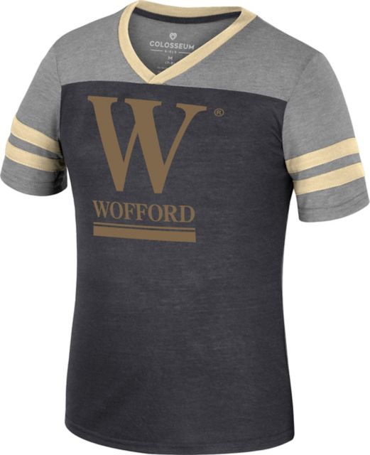 Wofford College Youth Girl's V-Neck Short Sleeve T-Shirt