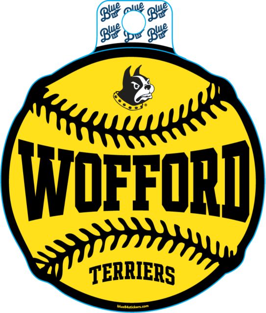 Wofford College Softball Fullsize Sticker