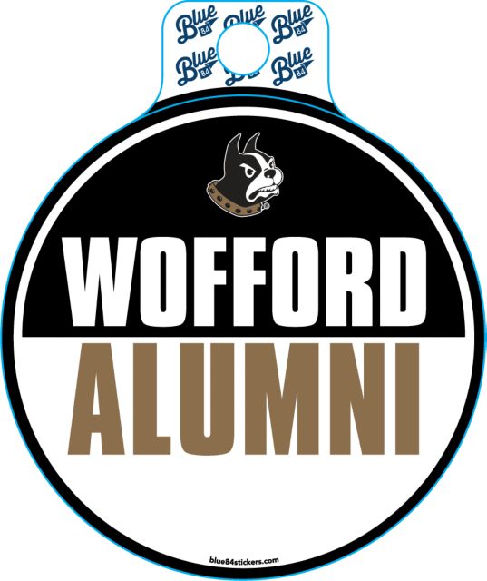 Wofford College Alumni Full Size Sticker