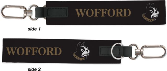 Wofford College Terriers Carabiner Strap Keychain