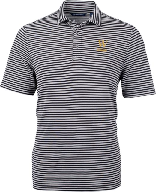 Wofford College Striped Eco Polo
