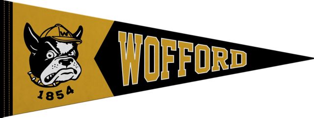Wofford College Terriers 9x24 Pennant