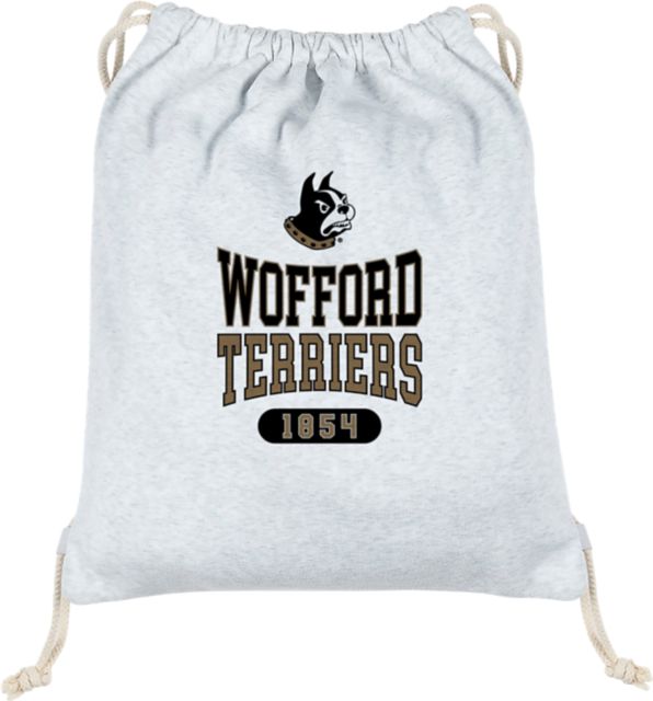 Wofford College Terriers Sweatshirt Drawstring Bag