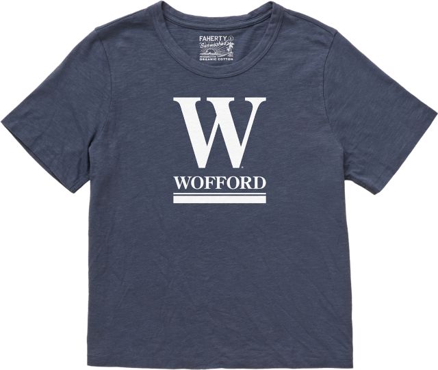 Wofford College Women's Sun Washed Short Sleeve T-Shirt