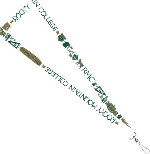Rocky Mountain College Julia Gash 3-4'' Satin Lanyard