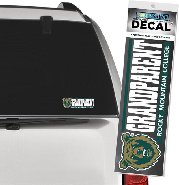 Rocky Mountain College Grandparent Decal