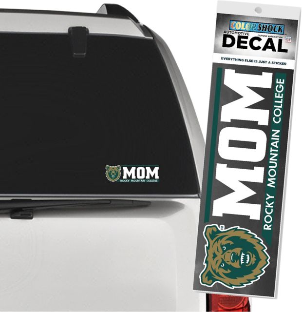 Rocky Mountain College Mom Decal