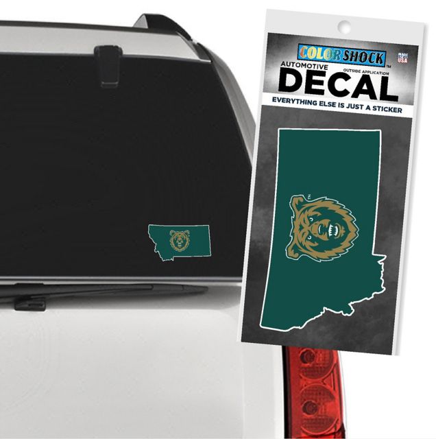 Rocky Mountain College Bears State Decal