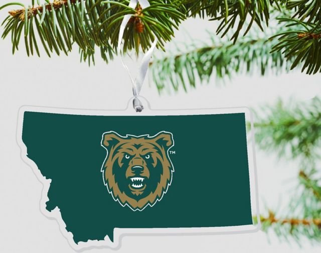 Rocky Mountain College Bears 3"x4" Ornament