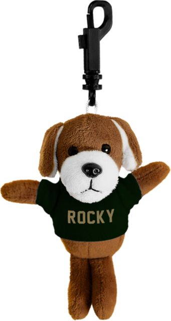 Rocky Mountain College Plush Keychain