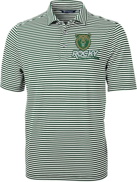 Rocky Mountain College Striped Eco Polo
