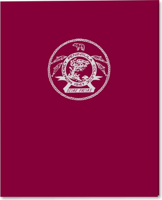 Monterey Peninsula College 2 Pocket Folder
