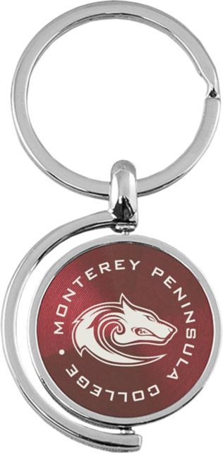 Monterey Peninsula College Lobos Spinner Keychain