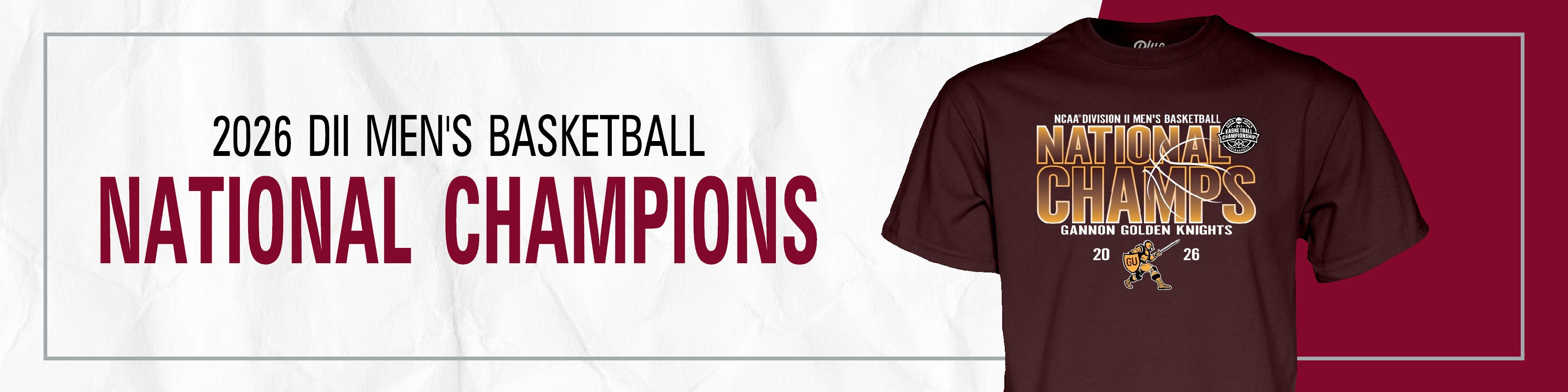 2026 DII Men's Basketball National Champions. . 