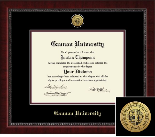 Church Hill Classics Engraved Diploma Frame. Bachelors, Masters, PhD. - ONLINE ONLY