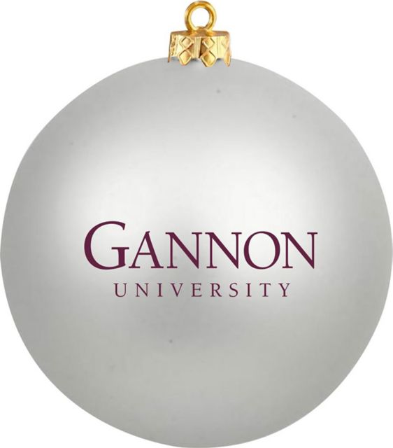 Gannon University Shatterproof Round Ornament