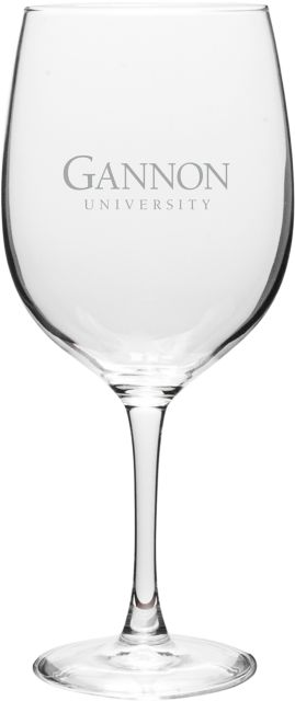 Gannon University 19 oz. Wine Glass