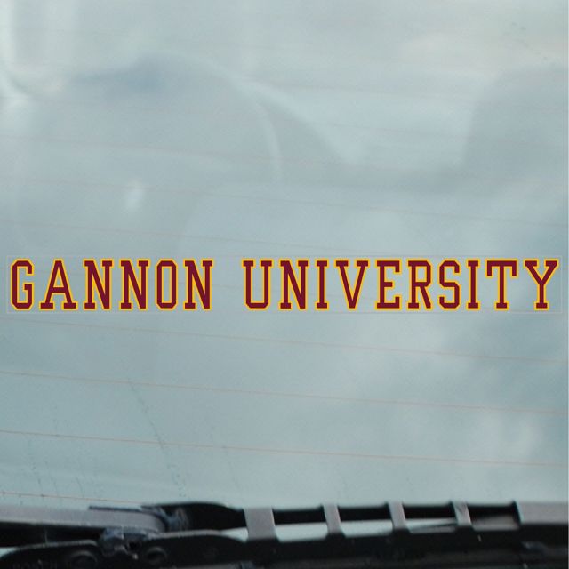 Gannon University Strip Decal