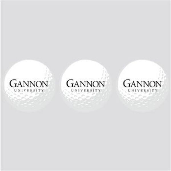 Gannon University Golfballs 3-Pack