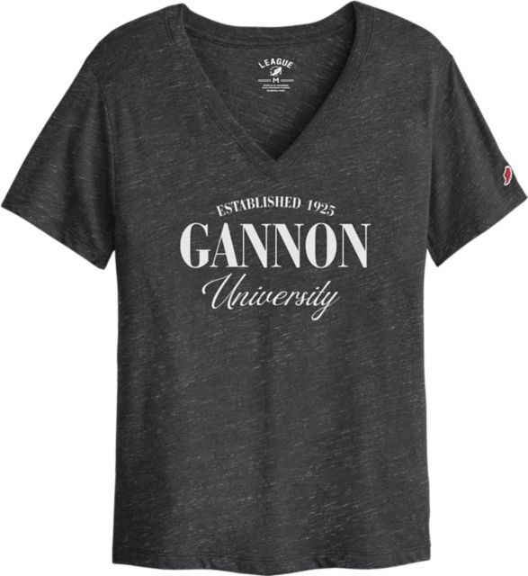 Gannon University Women's V-Neck Short Sleeve T-Shirt