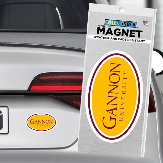 Gannon University 4'' x 4'' Magnet