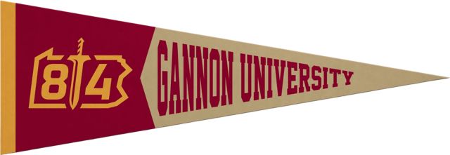 Gannon University 5x15 Pennant