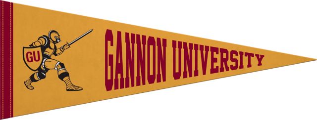 Gannon University 9"X24" Full Color Pennant