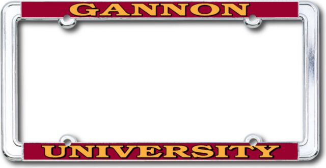Gannon University Thin Dome License Plate Frame