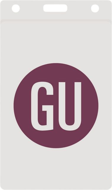 Gannon University Thumb Notch Card Guard