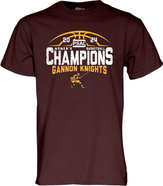 Gannon University Women's Basketball 2024 PSAC Tournament Champions T-Shirt