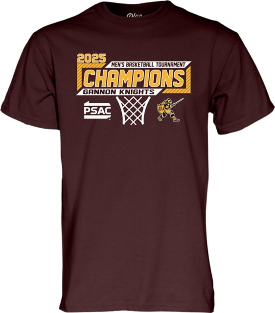 Gannon University Basketball Men's Basketball 2025 PSAC Tournament Champions T-Shirt