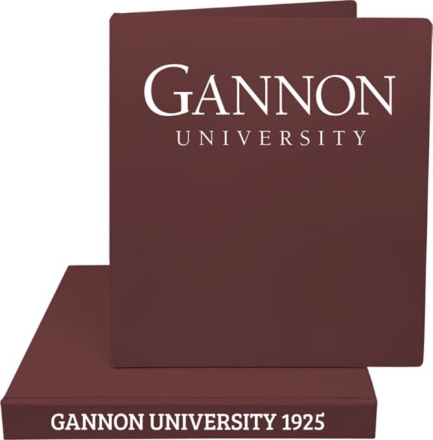 Gannon University 1'' Vinyl Binder